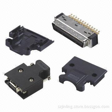 14/20/26/36/50P SCSI Connectors, Wire Type 1A Contact Rating/-25D to 85°C Operating Temperature